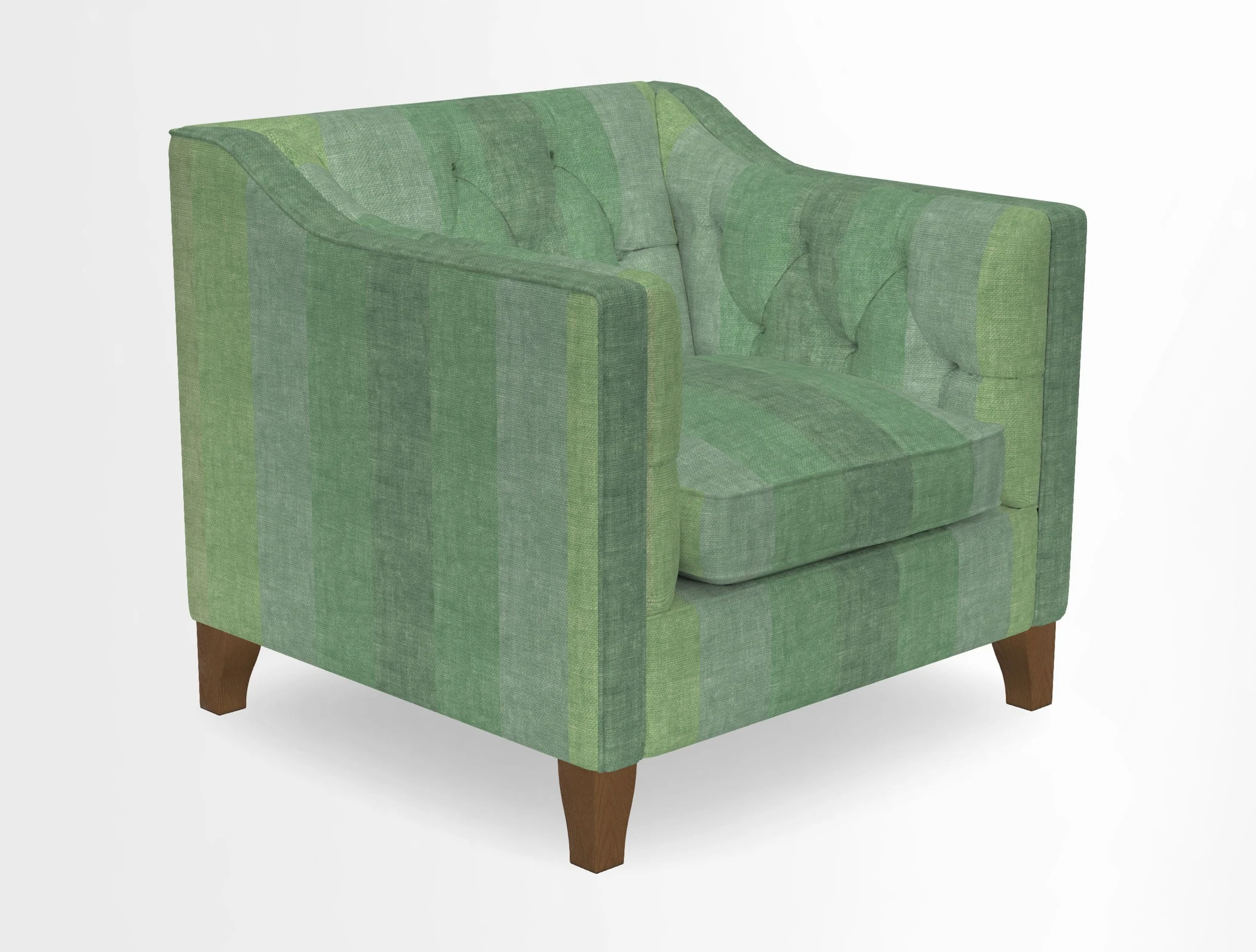Haresfield Dipped Arm Chair in Two Tone Plain Biscuit