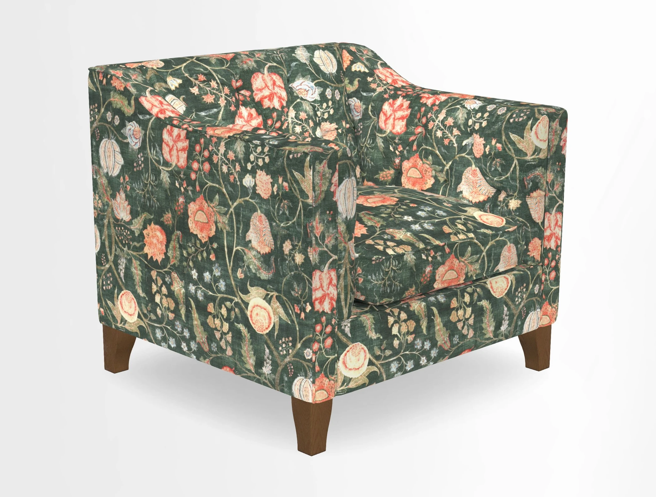 Haresfield Dipped Arm Chair in Two Tone Plain Biscuit