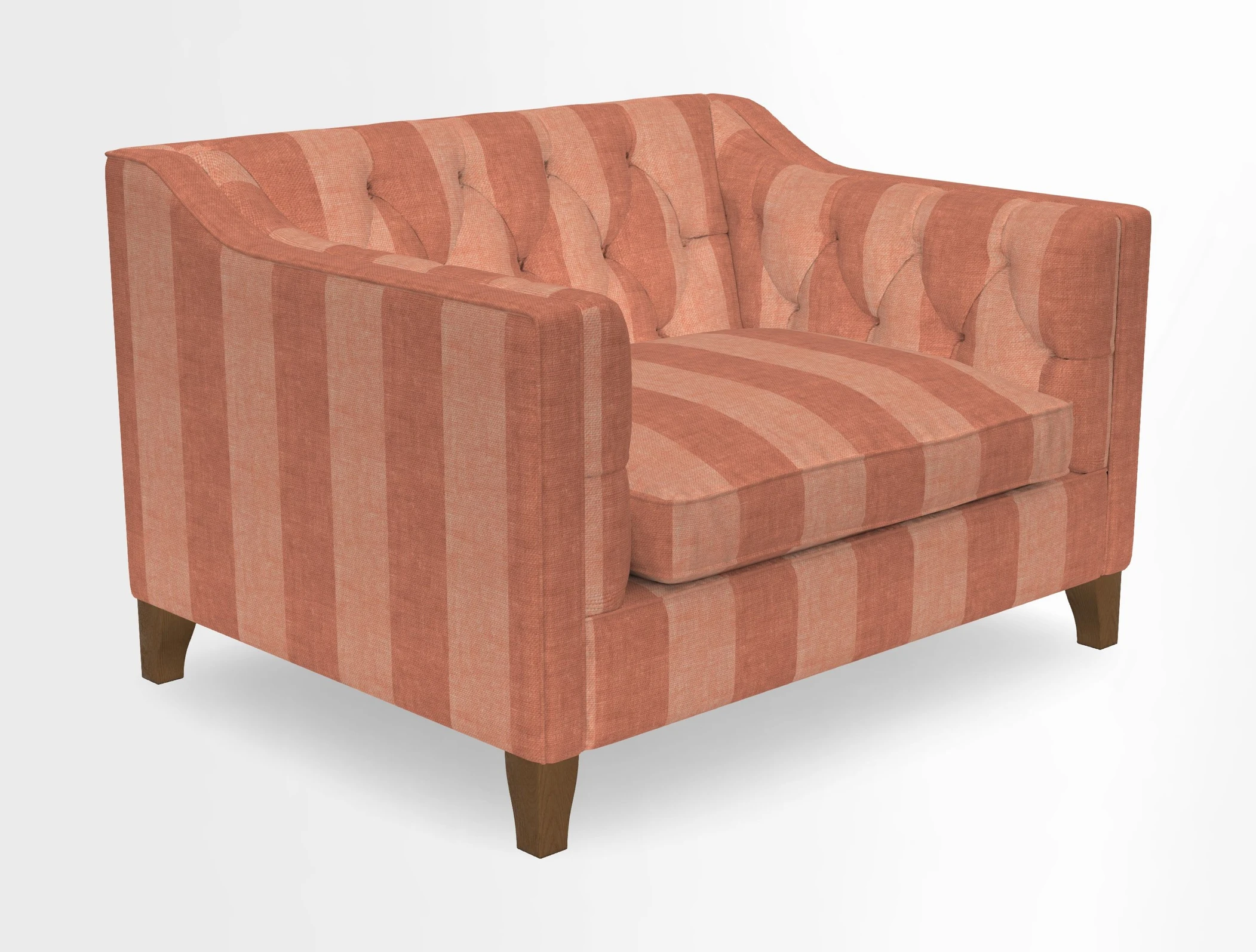 Haresfield Snuggler Dipped Arms in Mohair Lichen Seat Cushion in RHS Gertrude Jekyll Meadow Flower Olive and Scatters in RHS Gertrude Jekyll Folklore Olive