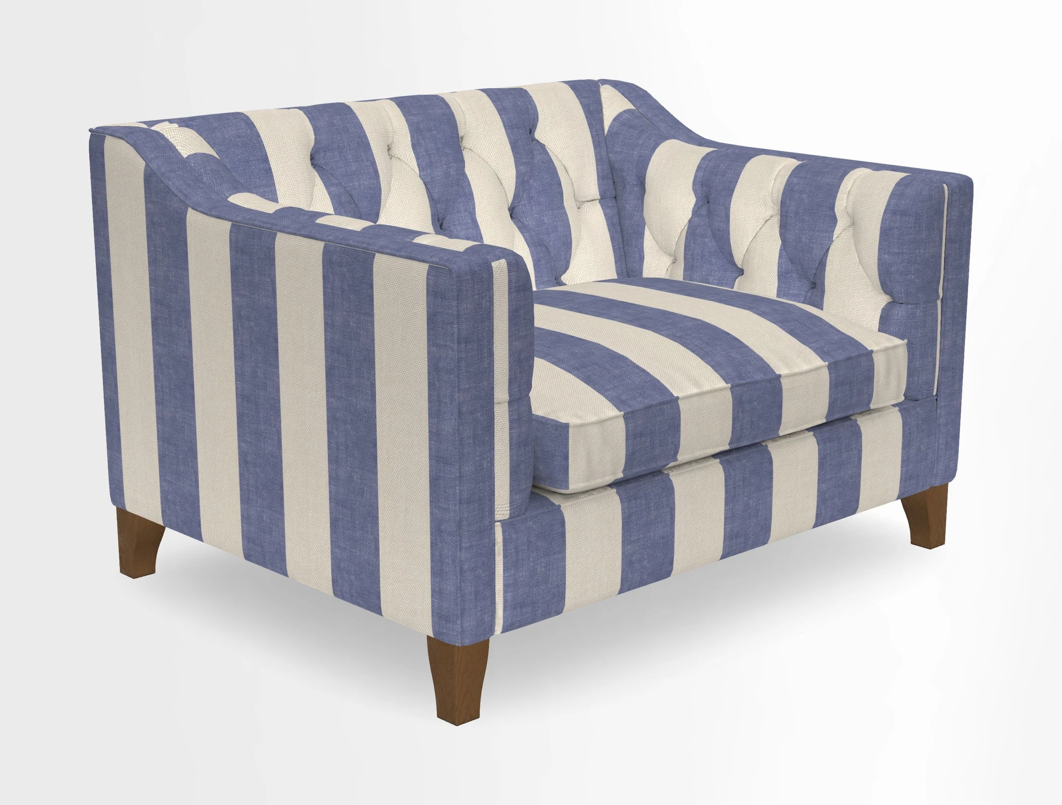 Haresfield Snuggler Dipped Arms in Mohair Lichen Seat Cushion in RHS Gertrude Jekyll Meadow Flower Olive and Scatters in RHS Gertrude Jekyll Folklore Olive