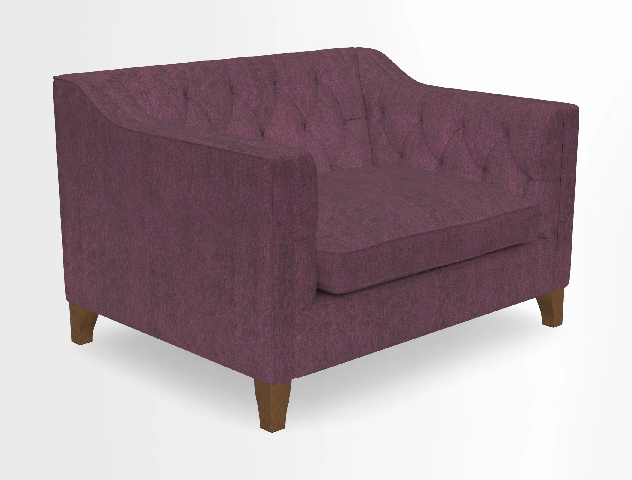 Haresfield Snuggler Dipped Arms in Mohair Lichen Seat Cushion in RHS Gertrude Jekyll Meadow Flower Olive and Scatters in RHS Gertrude Jekyll Folklore Olive