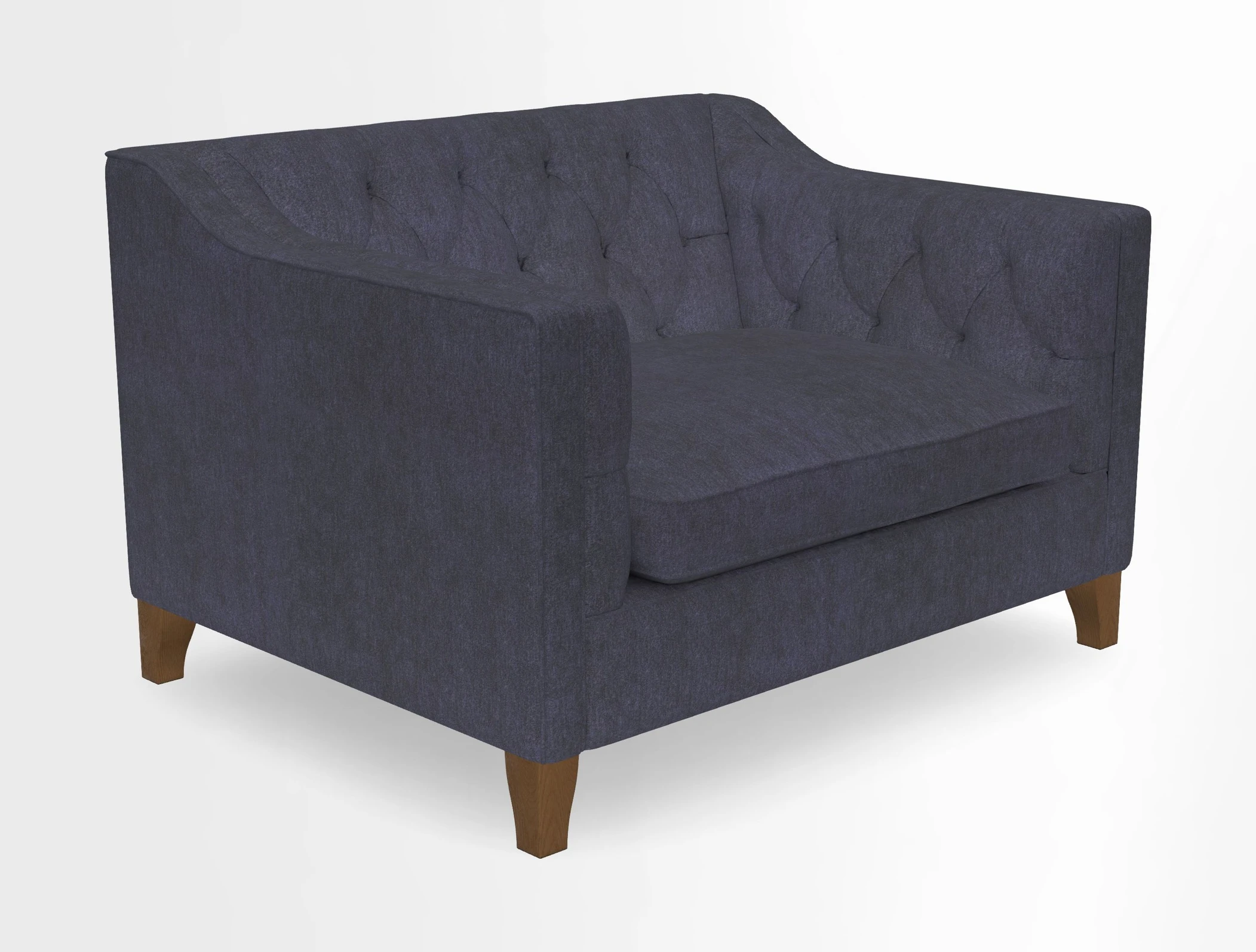 Haresfield Snuggler Dipped Arms in Mohair Lichen Seat Cushion in RHS Gertrude Jekyll Meadow Flower Olive and Scatters in RHS Gertrude Jekyll Folklore Olive