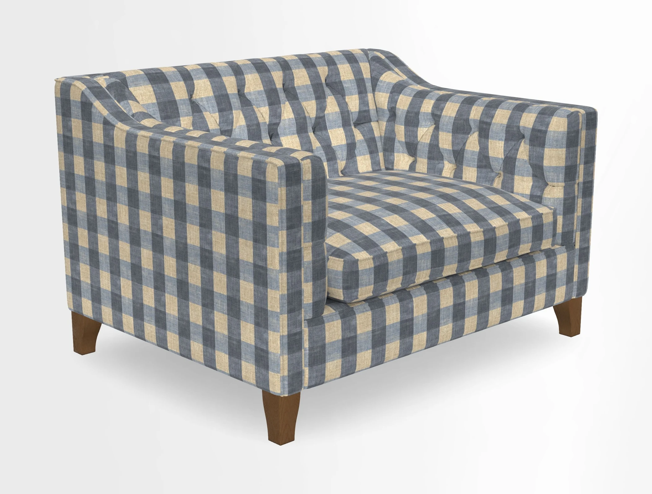 Haresfield Snuggler Dipped Arms in Mohair Lichen Seat Cushion in RHS Gertrude Jekyll Meadow Flower Olive and Scatters in RHS Gertrude Jekyll Folklore Olive