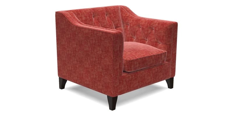 Haresfield Dipped Arm Chair in Two Tone Plain Biscuit