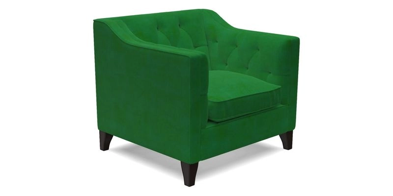 Haresfield Dipped Arm Chair in Two Tone Plain Biscuit