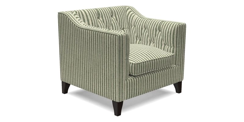 Haresfield Dipped Arm Chair in Two Tone Plain Biscuit