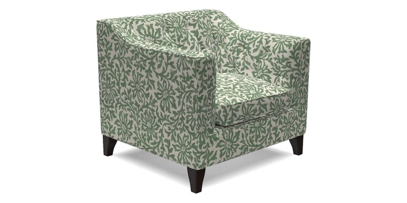 Haresfield Dipped Arm Chair in Two Tone Plain Biscuit