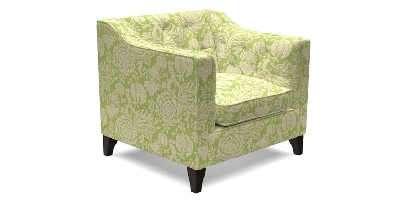 Haresfield Dipped Arm Chair in Two Tone Plain Biscuit