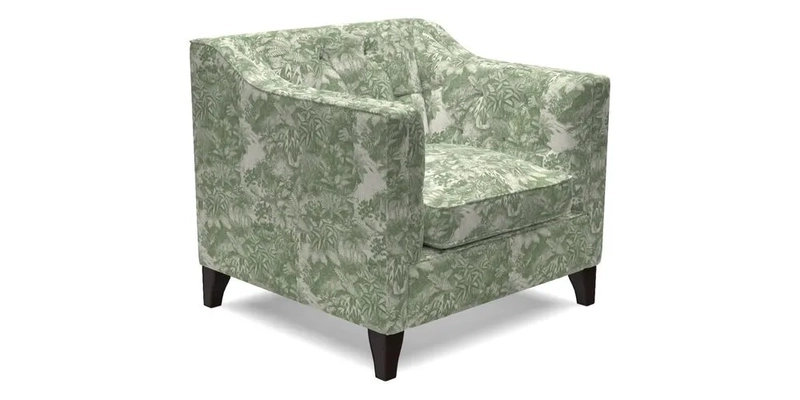 Haresfield Dipped Arm Chair in Two Tone Plain Biscuit