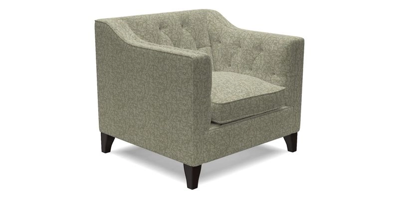 Haresfield Dipped Arm Chair in Two Tone Plain Biscuit