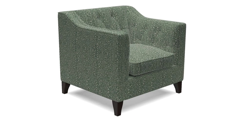 Haresfield Dipped Arm Chair in Two Tone Plain Biscuit