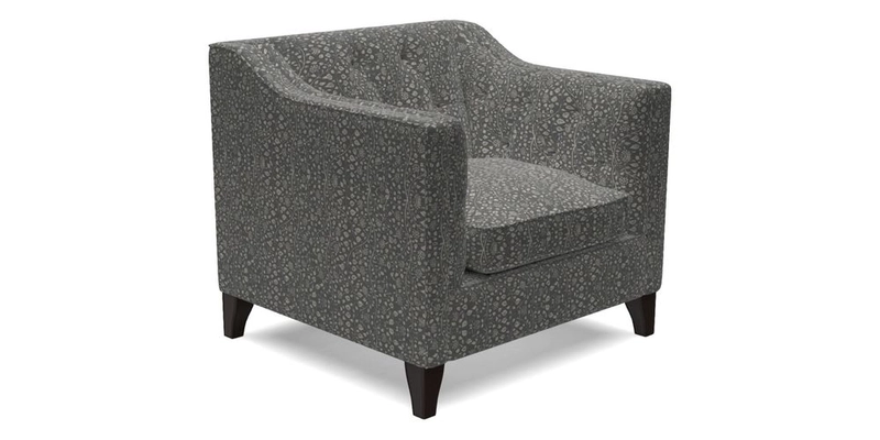 Haresfield Dipped Arm Chair in Two Tone Plain Biscuit