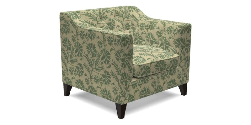 Haresfield Dipped Arm Chair in Two Tone Plain Biscuit