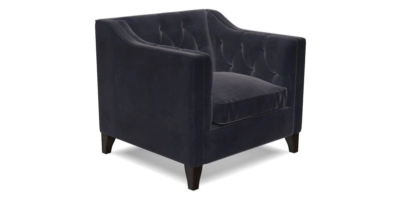 Haresfield Dipped Arm Chair in Two Tone Plain Biscuit