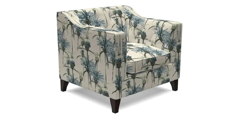 Haresfield Dipped Arm Chair in Two Tone Plain Biscuit