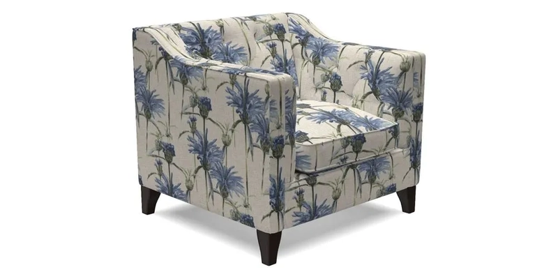 Haresfield Dipped Arm Chair in Two Tone Plain Biscuit