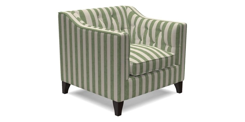 Haresfield Dipped Arm Chair in Two Tone Plain Biscuit