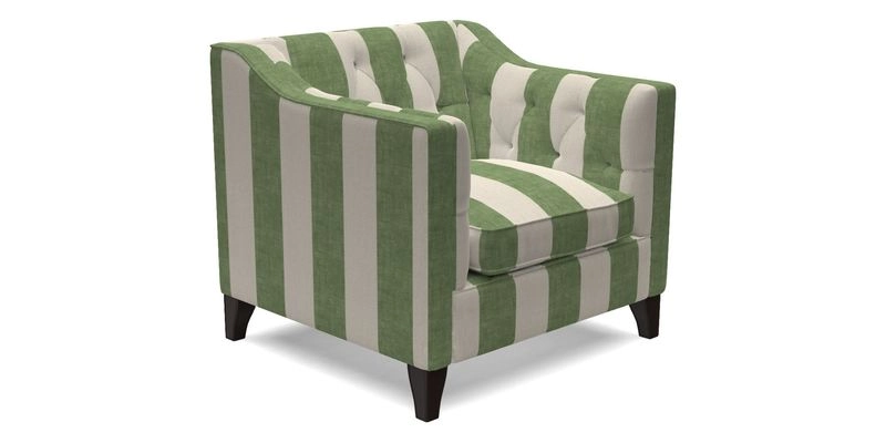 Haresfield Dipped Arm Chair in Two Tone Plain Biscuit