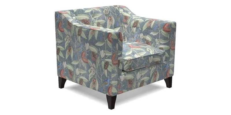 Haresfield Dipped Arm Chair in Two Tone Plain Biscuit