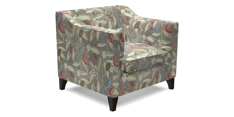 Haresfield Dipped Arm Chair in Two Tone Plain Biscuit