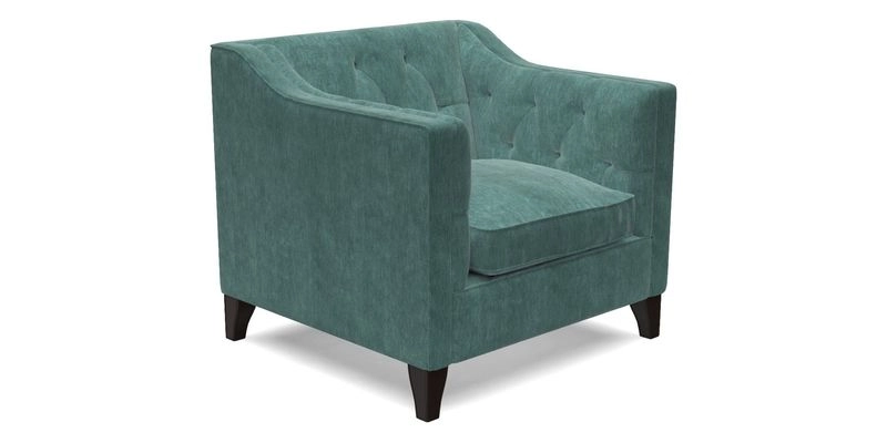 Haresfield Dipped Arm Chair in Two Tone Plain Biscuit