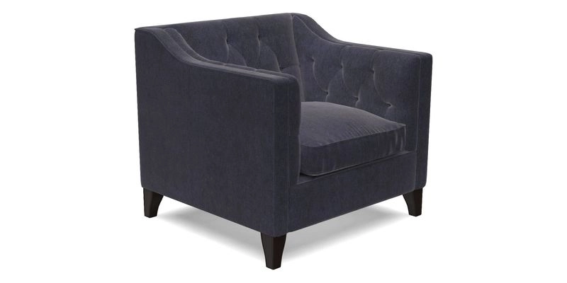 Haresfield Dipped Arm Chair in Two Tone Plain Biscuit