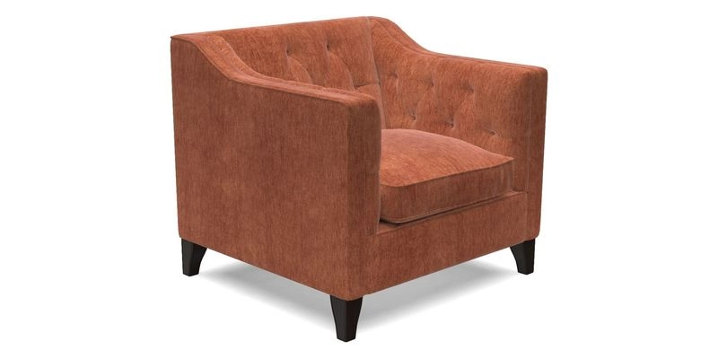 Haresfield Dipped Arm Chair in Two Tone Plain Biscuit