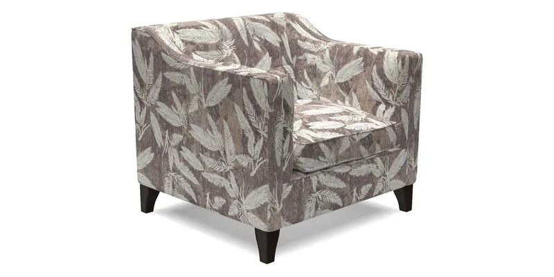 Haresfield Dipped Arm Chair in Two Tone Plain Biscuit