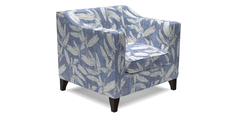 Haresfield Dipped Arm Chair in Two Tone Plain Biscuit