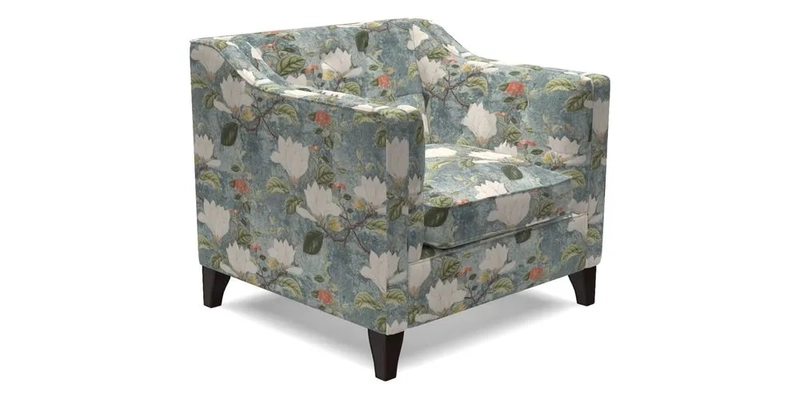 Haresfield Dipped Arm Chair in Two Tone Plain Biscuit