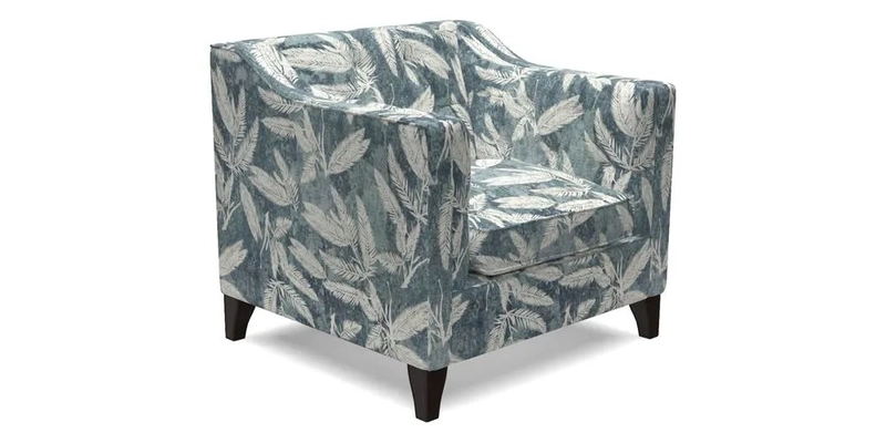 Haresfield Dipped Arm Chair in Two Tone Plain Biscuit