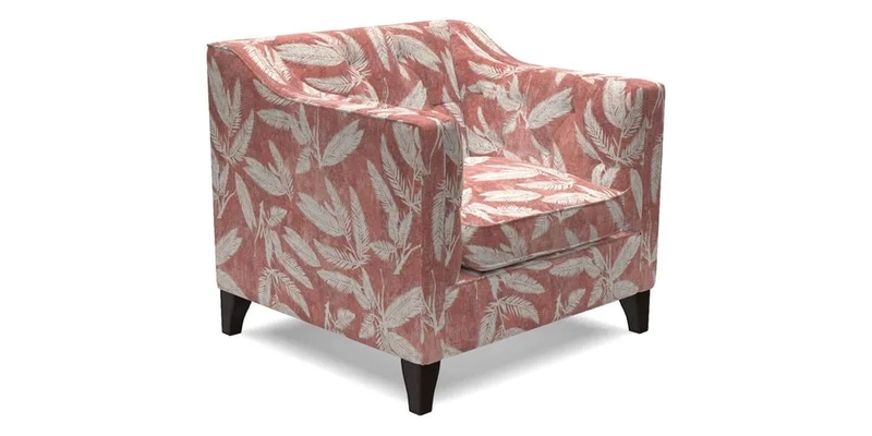 Haresfield Dipped Arm Chair in Two Tone Plain Biscuit