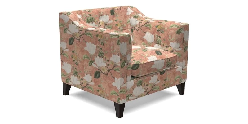 Haresfield Dipped Arm Chair in Two Tone Plain Biscuit