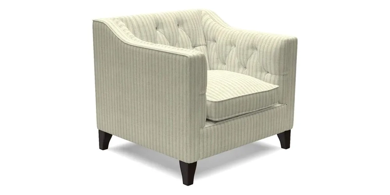 Haresfield Dipped Arm Chair in Two Tone Plain Biscuit