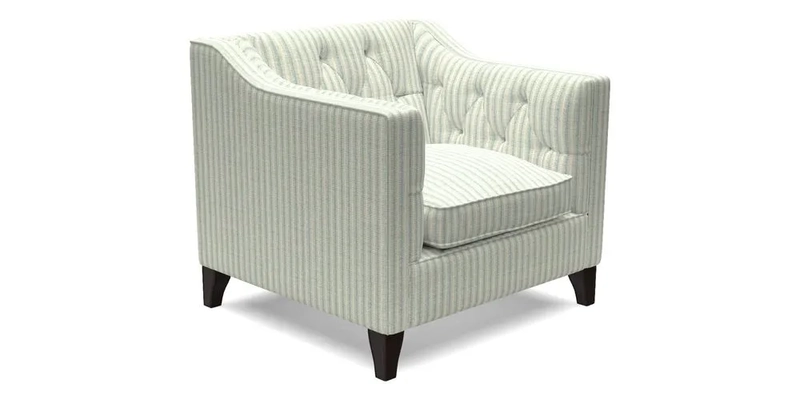 Haresfield Dipped Arm Chair in Two Tone Plain Biscuit