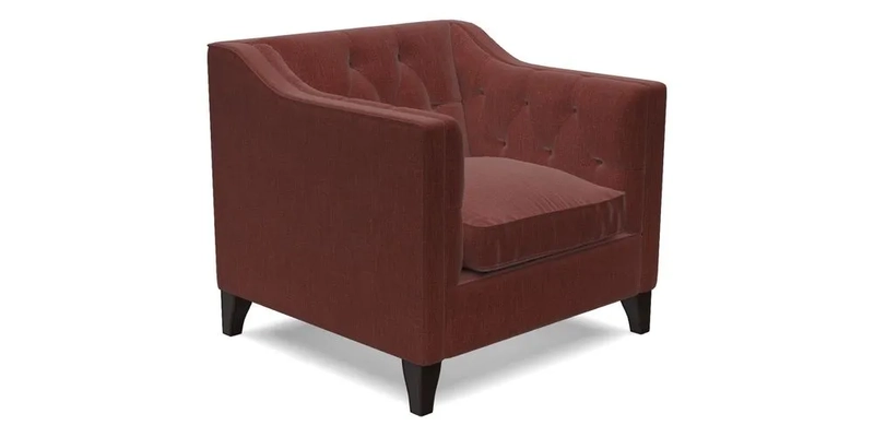 Haresfield Dipped Arm Chair in Two Tone Plain Biscuit