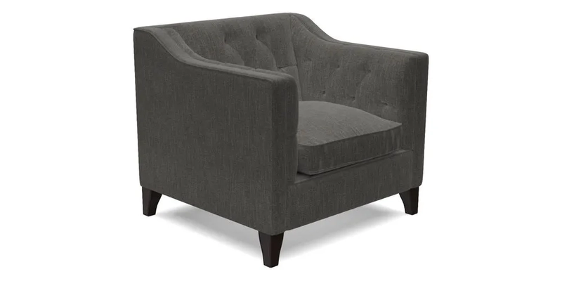 Haresfield Dipped Arm Chair in Two Tone Plain Biscuit