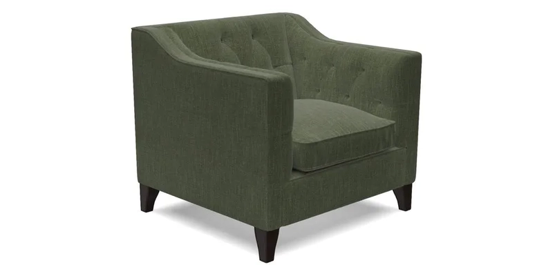 Haresfield Dipped Arm Chair in Two Tone Plain Biscuit