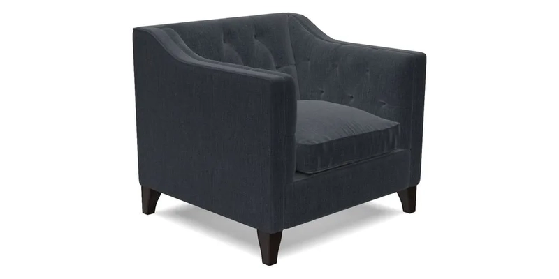 Haresfield Dipped Arm Chair in Two Tone Plain Biscuit