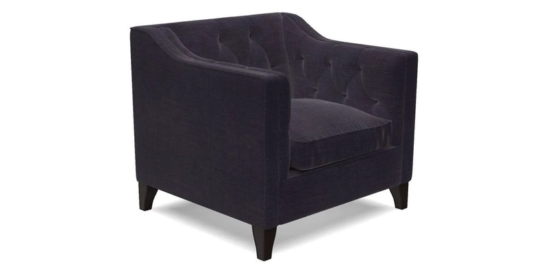 Haresfield Dipped Arm Chair in Two Tone Plain Biscuit