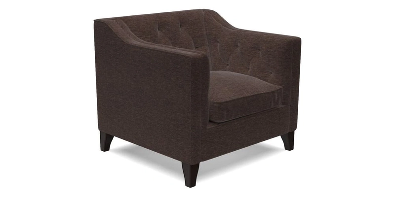 Haresfield Dipped Arm Chair in Two Tone Plain Biscuit