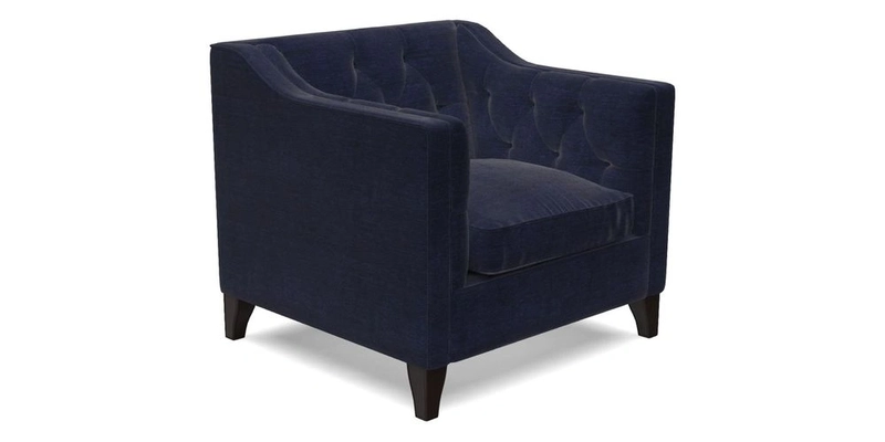 Haresfield Dipped Arm Chair in Two Tone Plain Biscuit