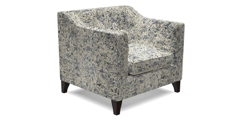 Haresfield Dipped Arm Chair in Two Tone Plain Biscuit