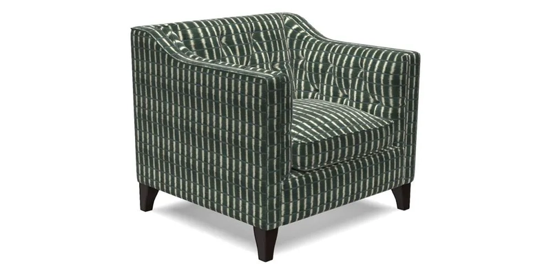 Haresfield Dipped Arm Chair in Two Tone Plain Biscuit