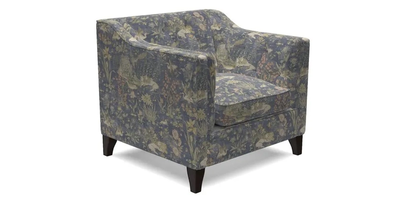 Haresfield Dipped Arm Chair in Two Tone Plain Biscuit