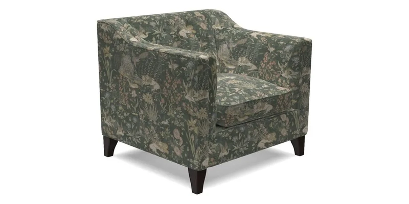 Haresfield Dipped Arm Chair in Two Tone Plain Biscuit