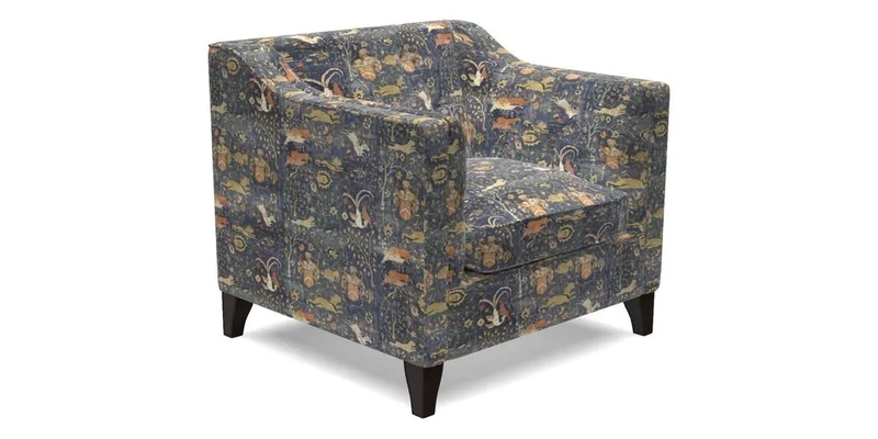 Haresfield Dipped Arm Chair in Two Tone Plain Biscuit