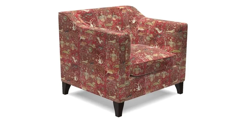 Haresfield Dipped Arm Chair in Two Tone Plain Biscuit