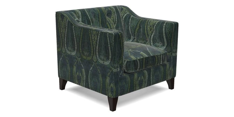 Haresfield Dipped Arm Chair in Two Tone Plain Biscuit