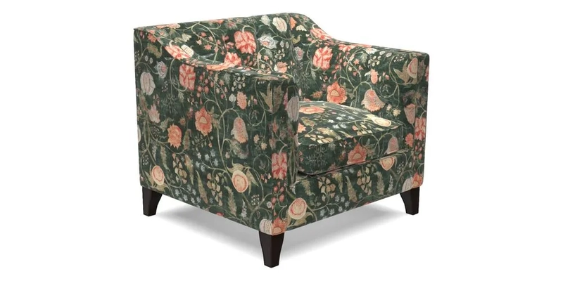 Haresfield Dipped Arm Chair in Two Tone Plain Biscuit